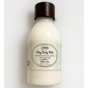 NEW SABON Body milk White Tea 50ml 1.7 fl oz Travel size